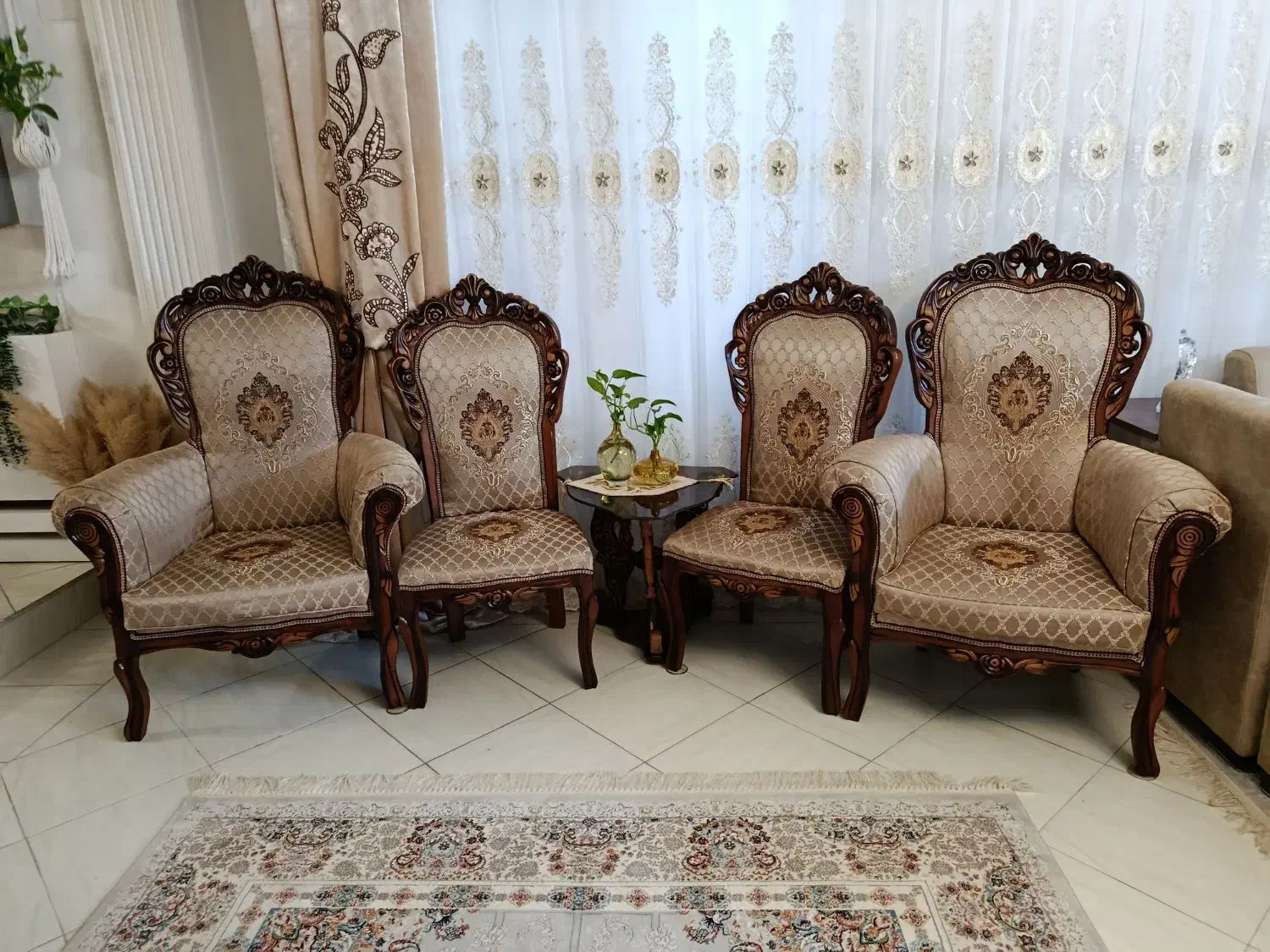 مبل سلطنتی وراحتی|مبلمان خانگی و میز عسلی|قزوین, |دیوار