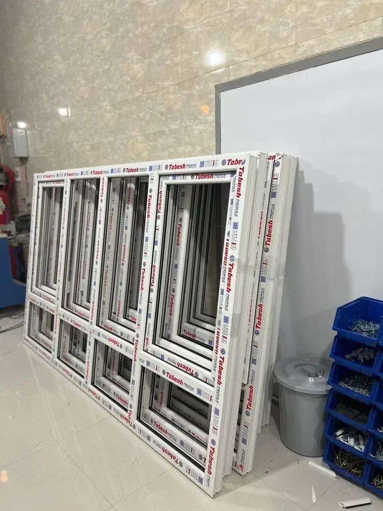 درب و پنجره یوپی وی سی|مصالح و تجهیزات ساختمان|خلخال, |دیوار