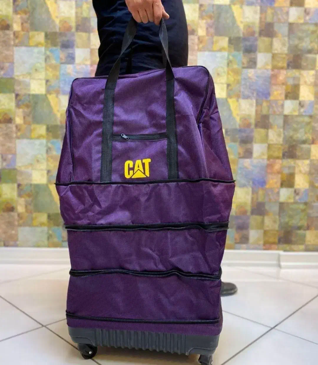 ساک مکه ای (کاروانی)|کیف، کفش، کمربند|یزد, |دیوار