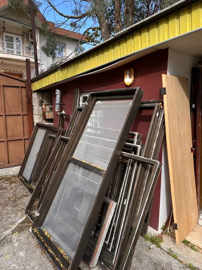 پنجره آلومینیومی و درب ضد سرقت|مصالح و تجهیزات ساختمان|چالوس, |دیوار