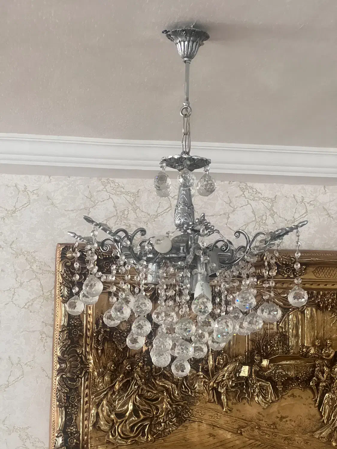 ۴عدد لوستر برنز نو|لوستر و چراغ آویز|ارومیه, |دیوار