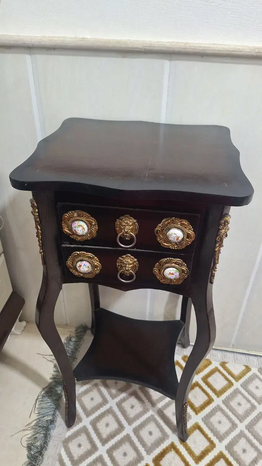 میز تلفن چوبی|میز تلفن|آباده, |دیوار