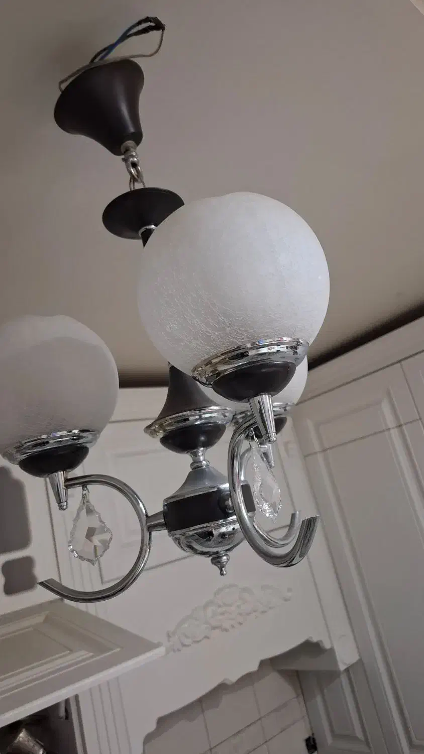 لوستر|لوستر و چراغ آویز|کرج, برغان|دیوار