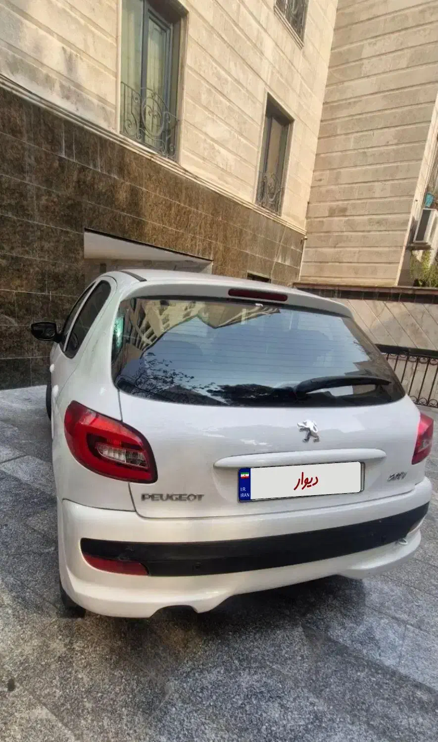 ۲۰۶ مدل ۱۳۹۶|خودرو سواری و وانت|تهران, اختیاریه|دیوار