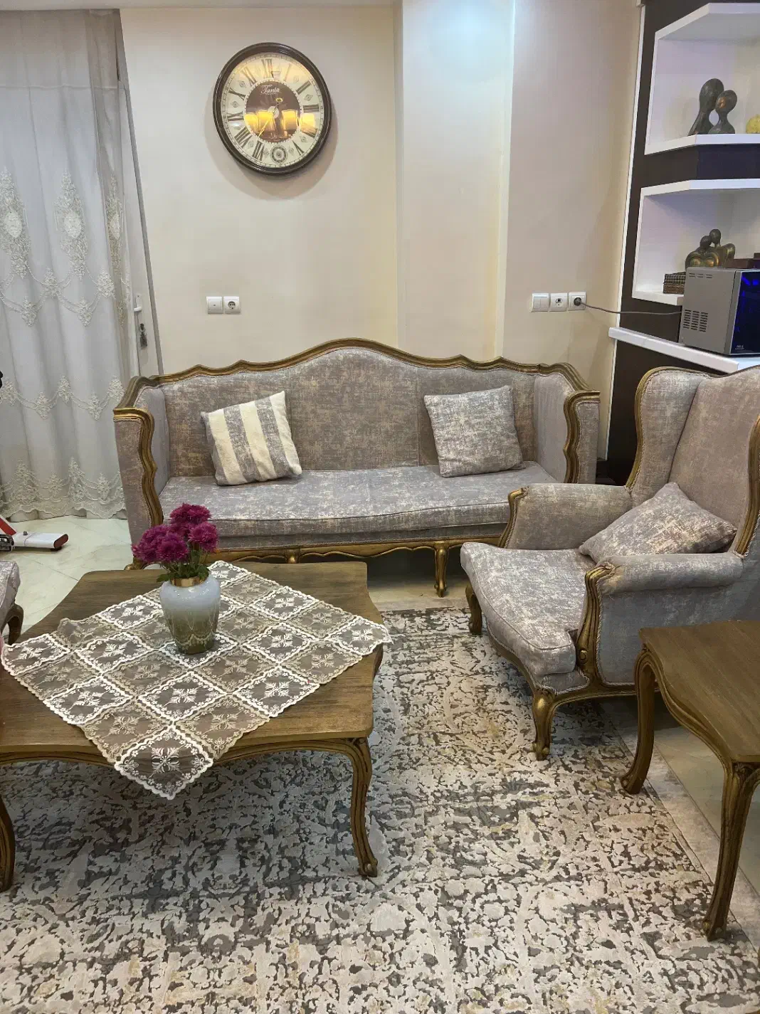 مبل ۷ نفره|مبلمان خانگی و میز عسلی|فولادشهر, B5|دیوار