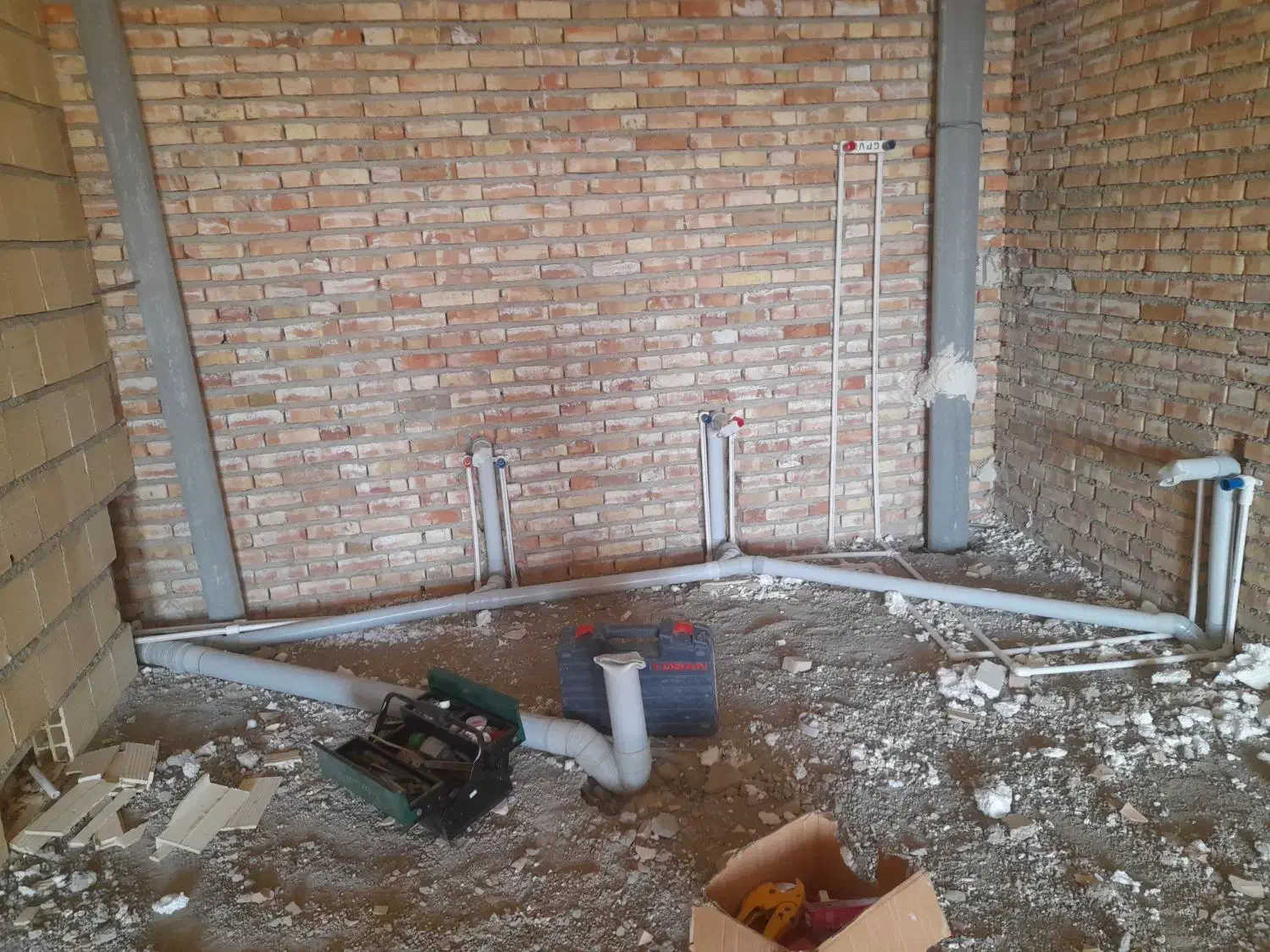 لوله کشی ساختمان|خدمات پیشه و مهارت|اهر, |دیوار