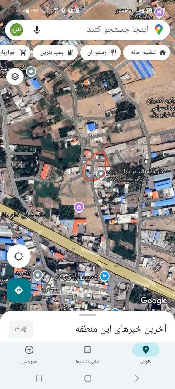 زمین مسکونی در کندرود|فروش زمین و ملک کلنگی|باسمنج, |دیوار