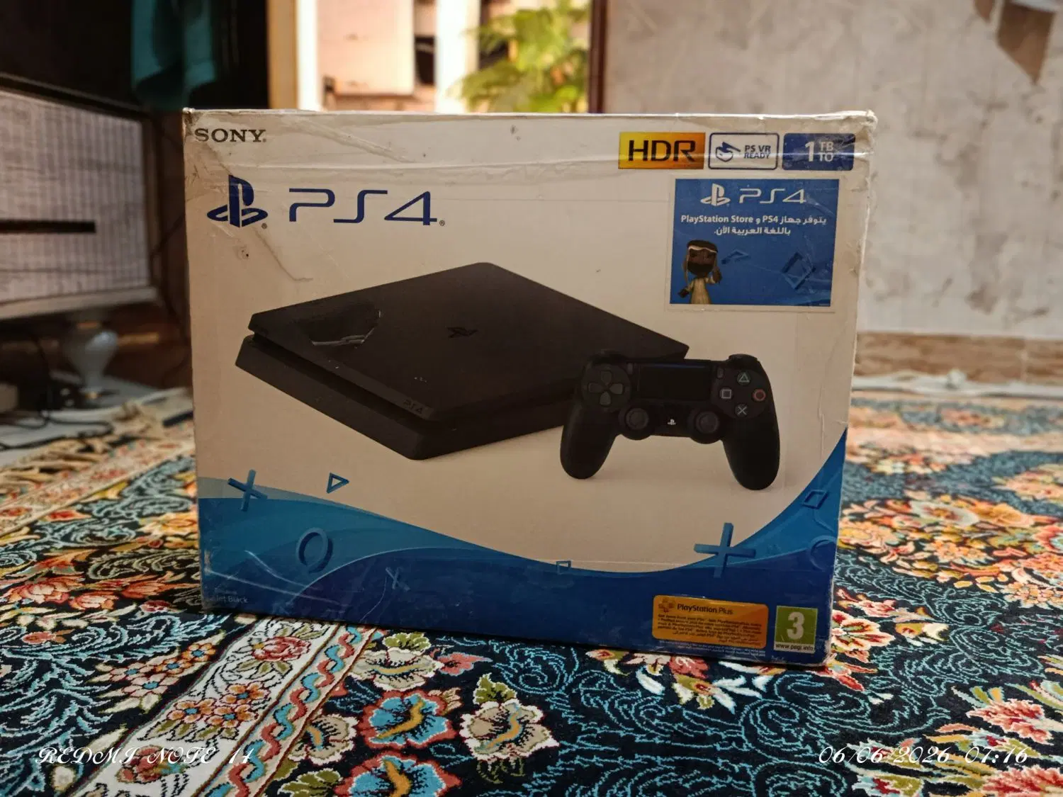 Ps4 slim1tb|کنسول، بازی ویدئویی و آنلاین|کرمانشاه, |دیوار