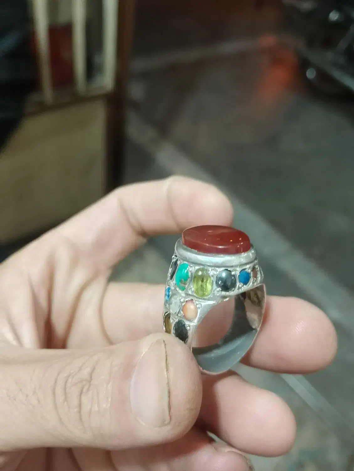 24نگین معدنی اصلی|جواهرات|کاشمر, |دیوار