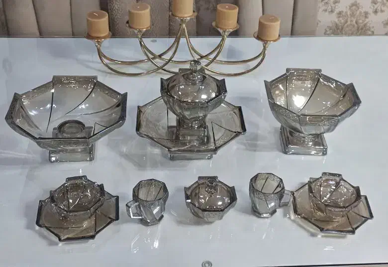 سرویس پذیرایی کریستال 12 نفره برای جهاز کاملا نو|ظروف سرو و پذیرایی|تهران, کوهک|دیوار