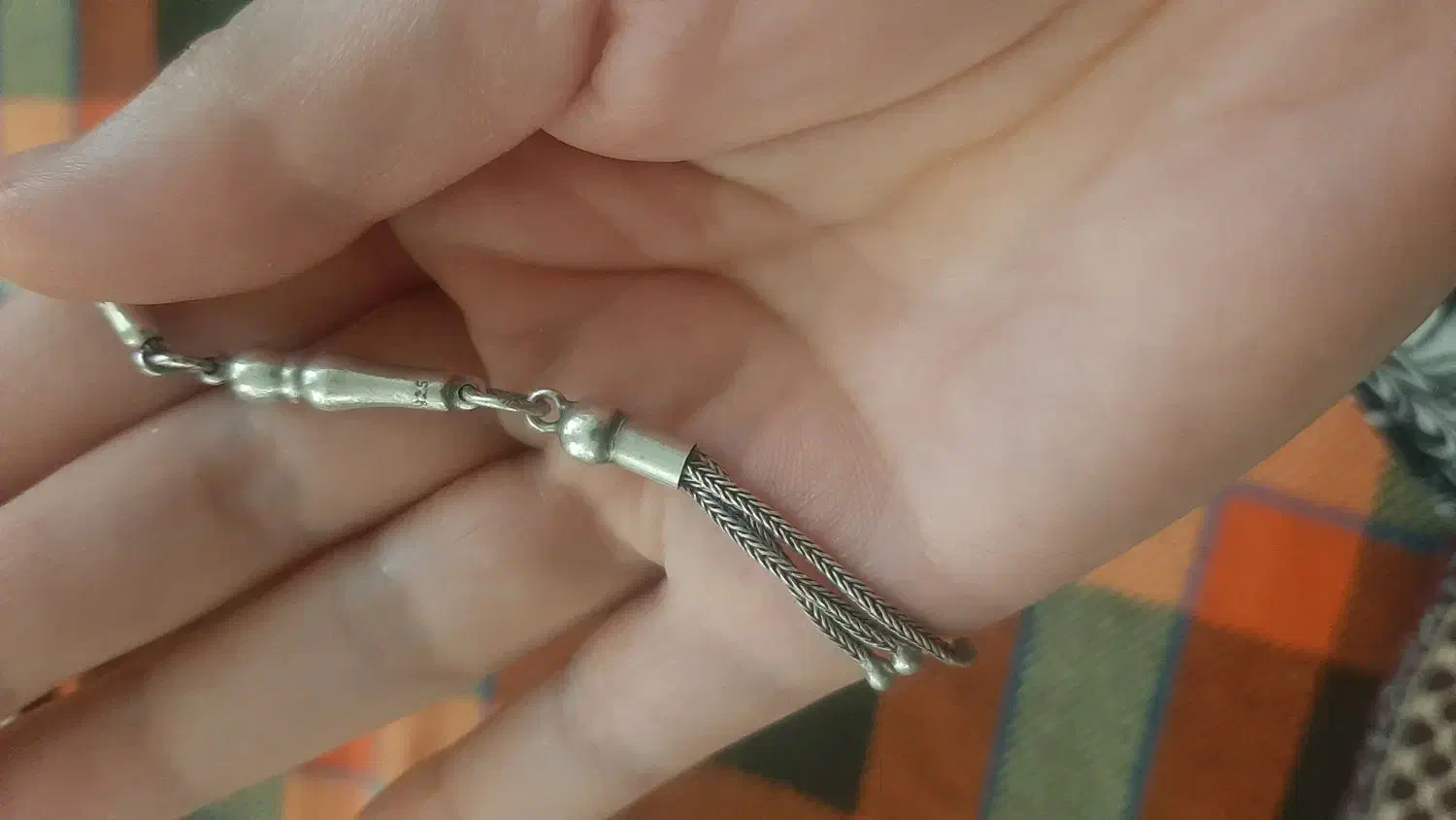 تسبیح نقره با ارزش وزیبا|جواهرات|کرمانشاه, |دیوار