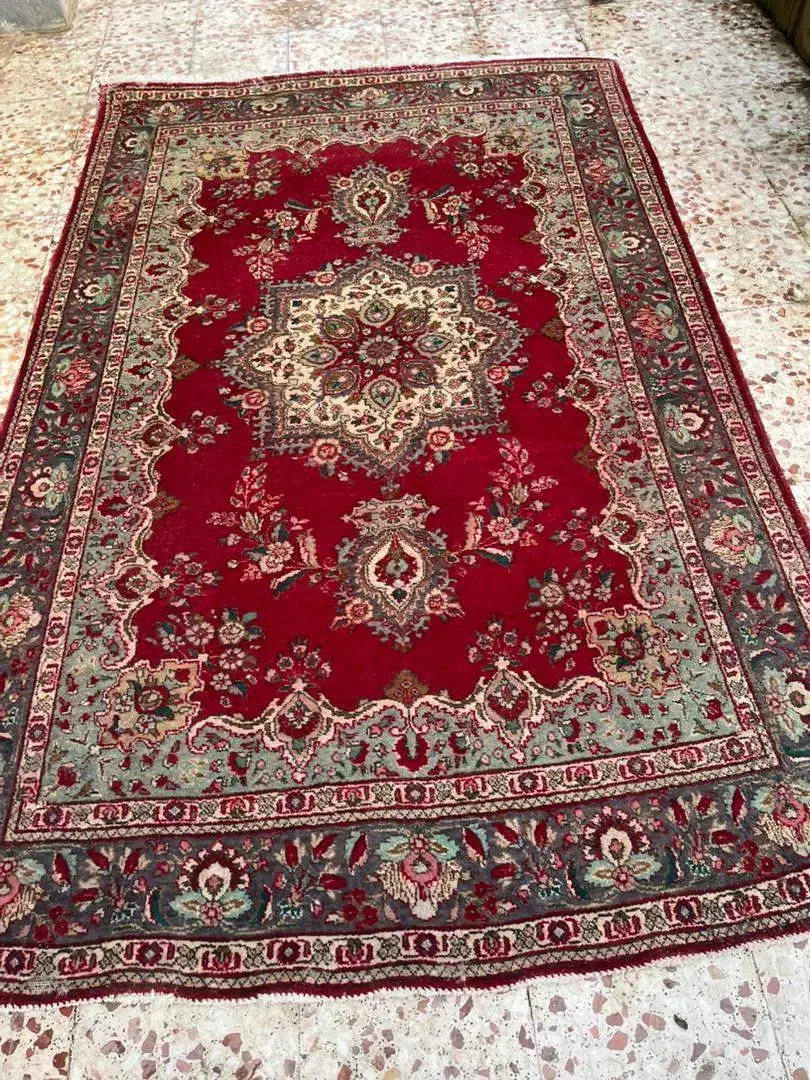 فرش ۶ متری دستی|فرش|پیربازار, |دیوار