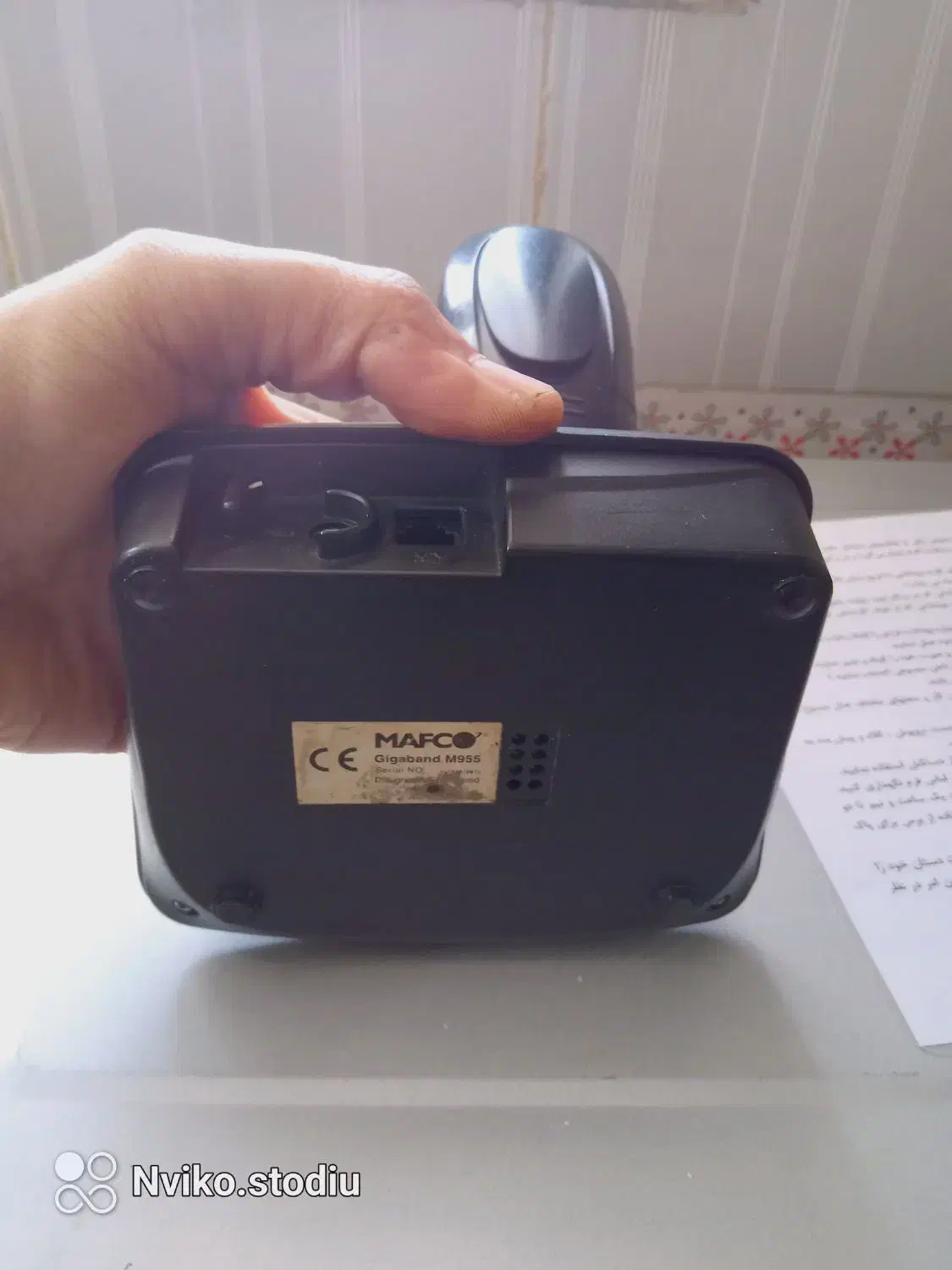 تلفن بیسیم رنگی مافکو آلمانی M955|تلفن رومیزی|شیراز, نیستان|دیوار