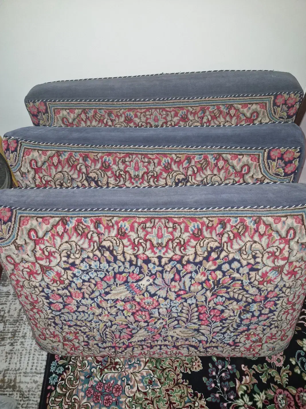 پشتی دستباف|پشتی|کرمان, |دیوار