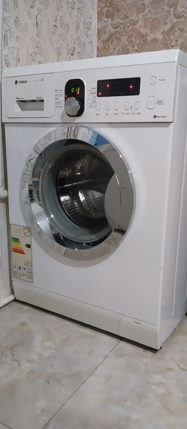 لباسشویی اسنوا درحد نو|ماشین لباسشویی و خشککن لباس|چناران, |دیوار