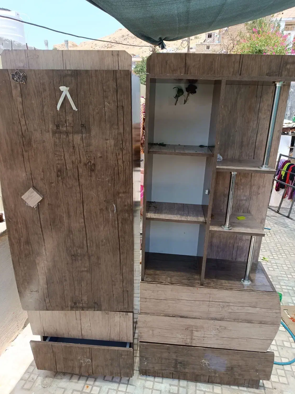 کمد پنج کشو رگال دار بچه|جاکفشی، کمد، دراور|شیراز, ریاستی|دیوار