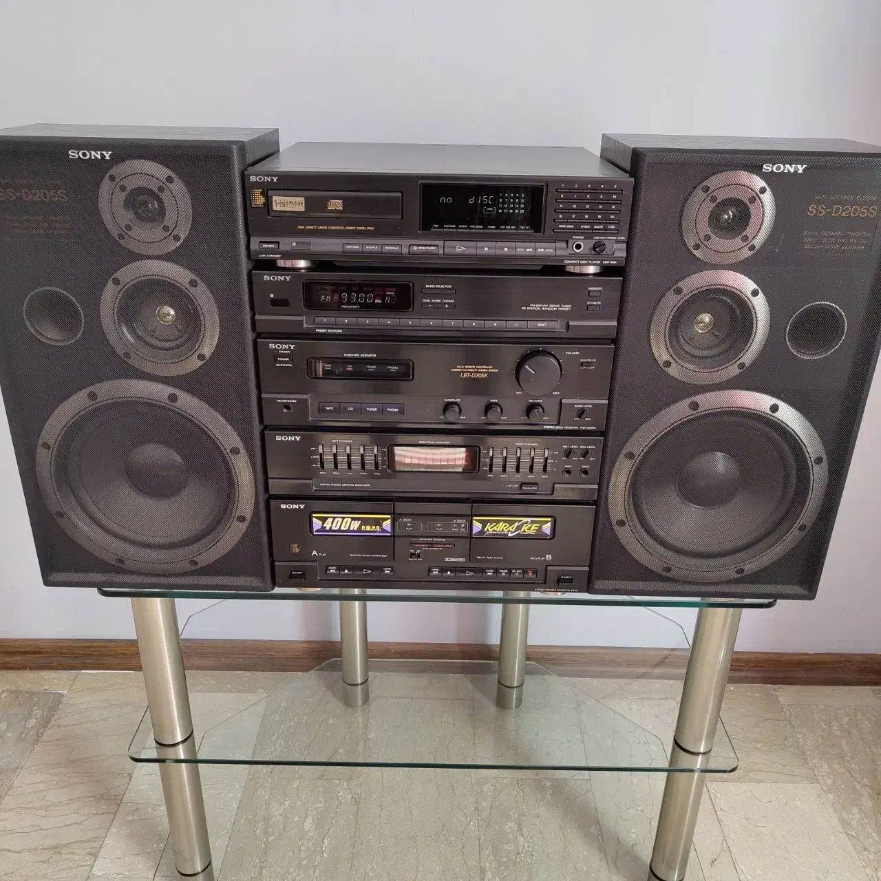 ضبط سونی ال بی تی ۲۰۵ ساخت ژاپن Sony LBT-D205K|سیستم صوتی خانگی|تهران, شهرک نفت|دیوار