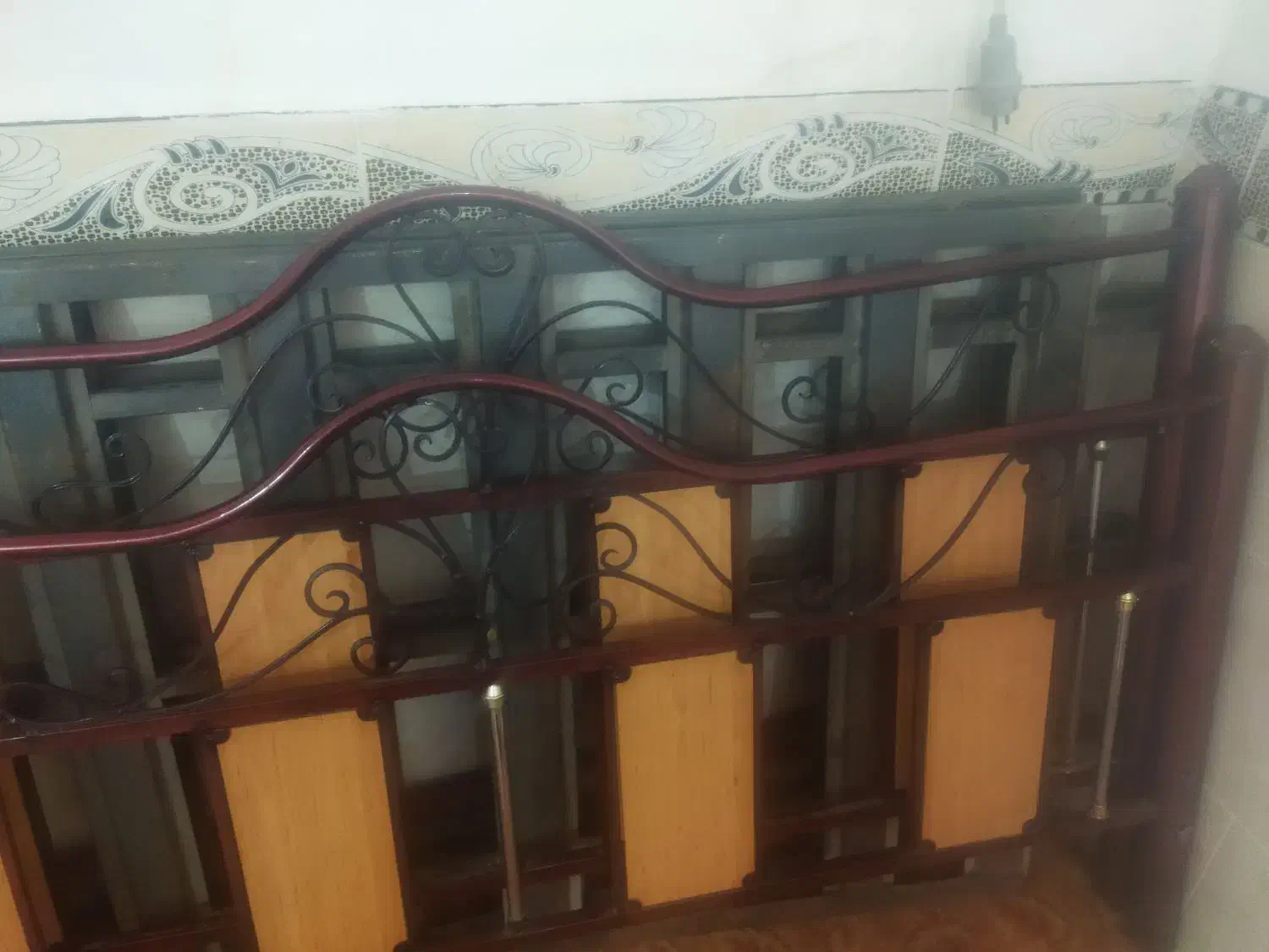 تخت خواب دونفره|تخت و سرویس خواب|برازجان, |دیوار