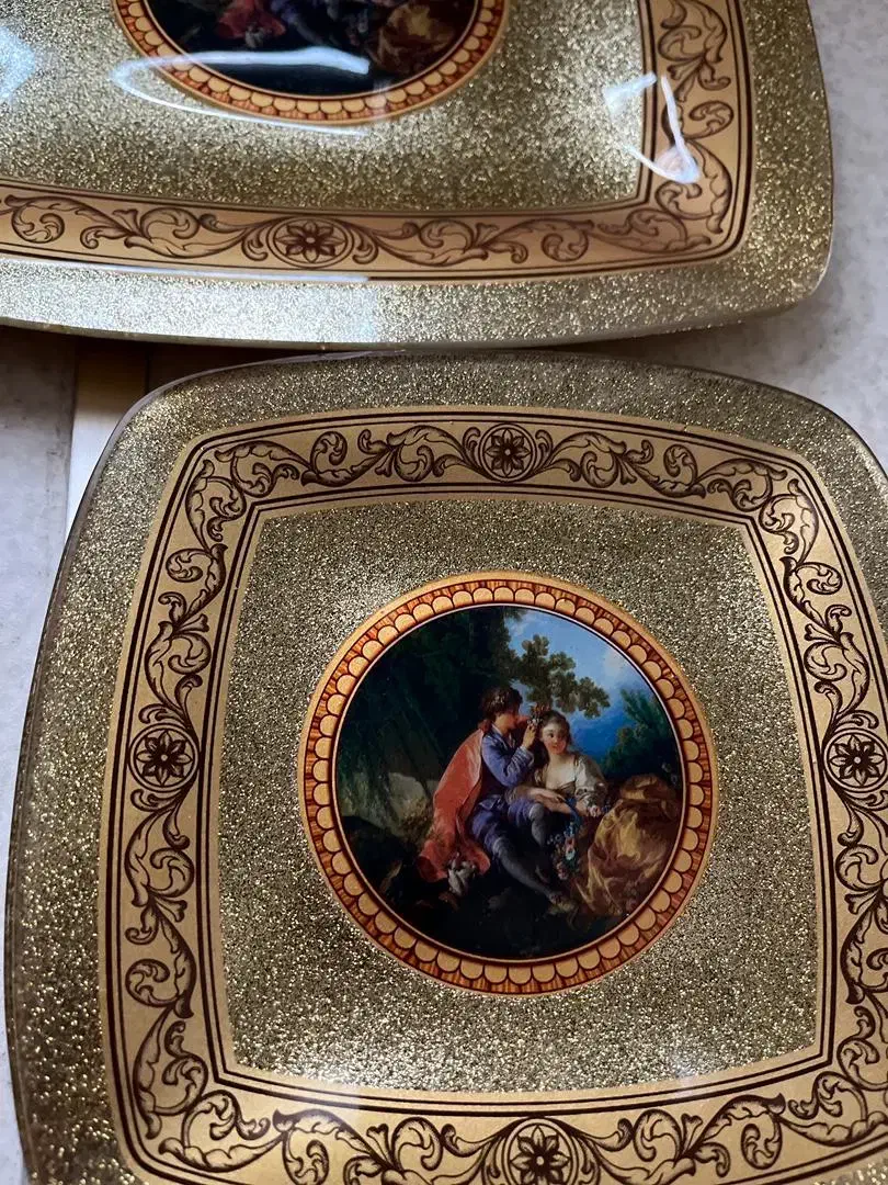 ست پیش دستی لیلی و مجنون نو|ظروف سرو و پذیرایی|رشت, گلباغ نماز|دیوار