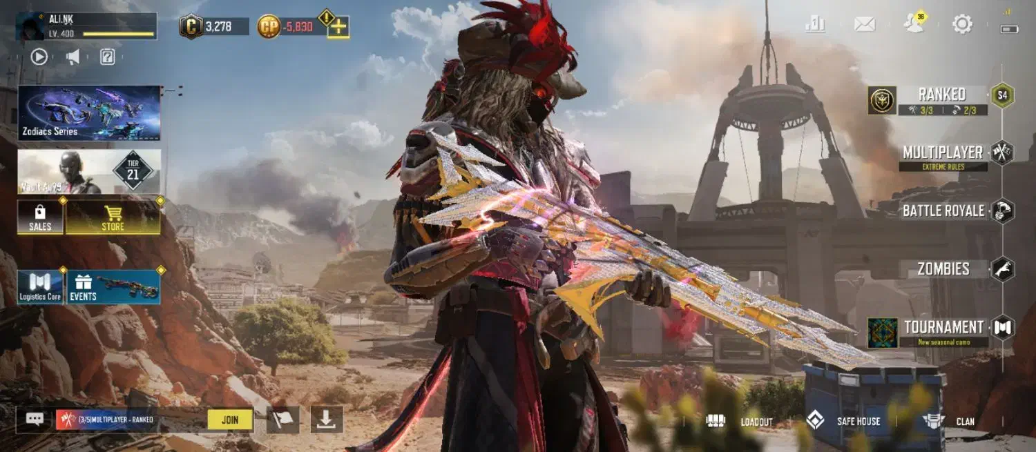 اکانت کلاف|کنسول، بازی ویدئویی و آنلاین|شیراز, عادل آباد|دیوار