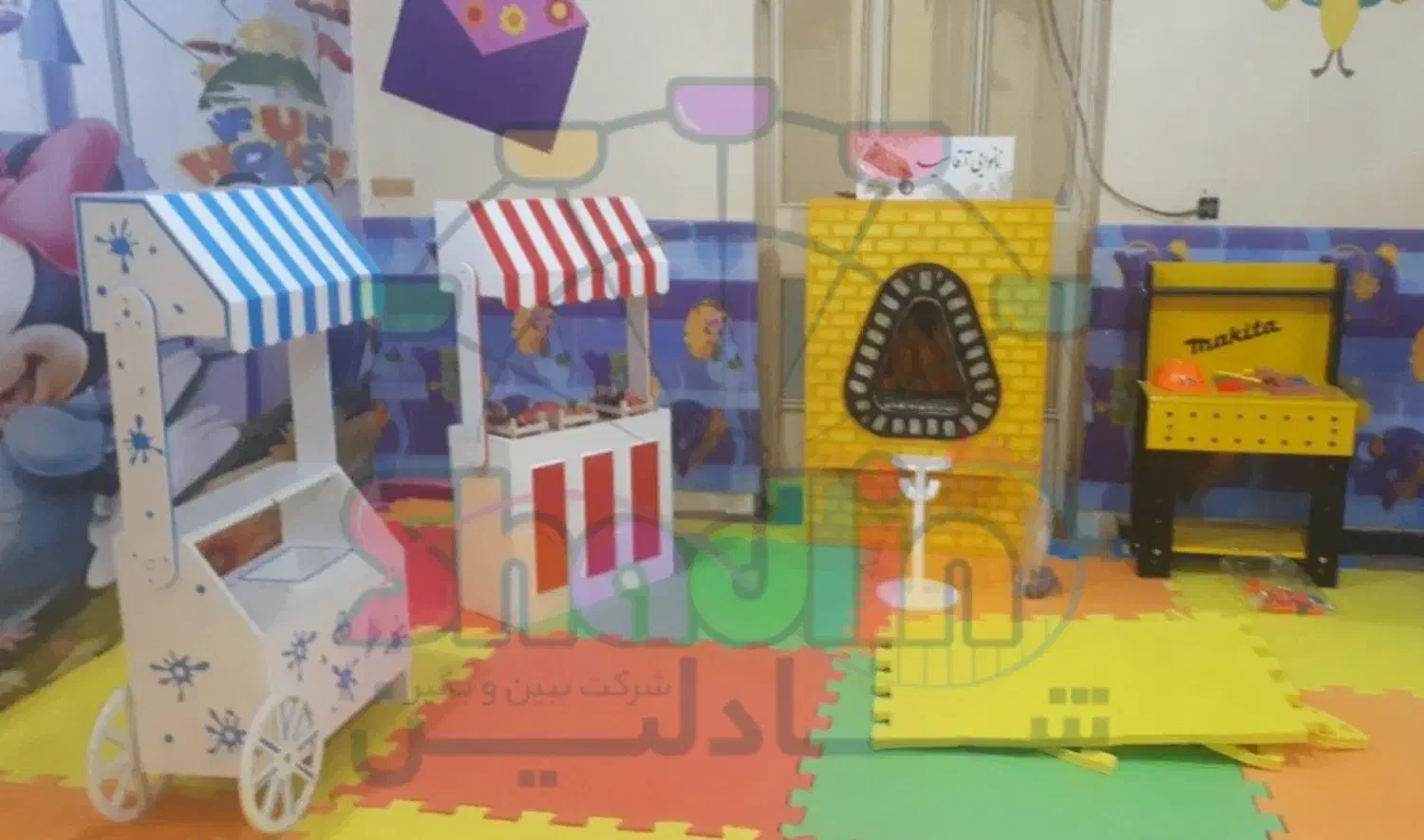 راه اندازی خانه بازی کودک/مجموعه خانه مشاغل/شادلین|اسباب‌‌بازی|شیراز, حومه شیراز|دیوار