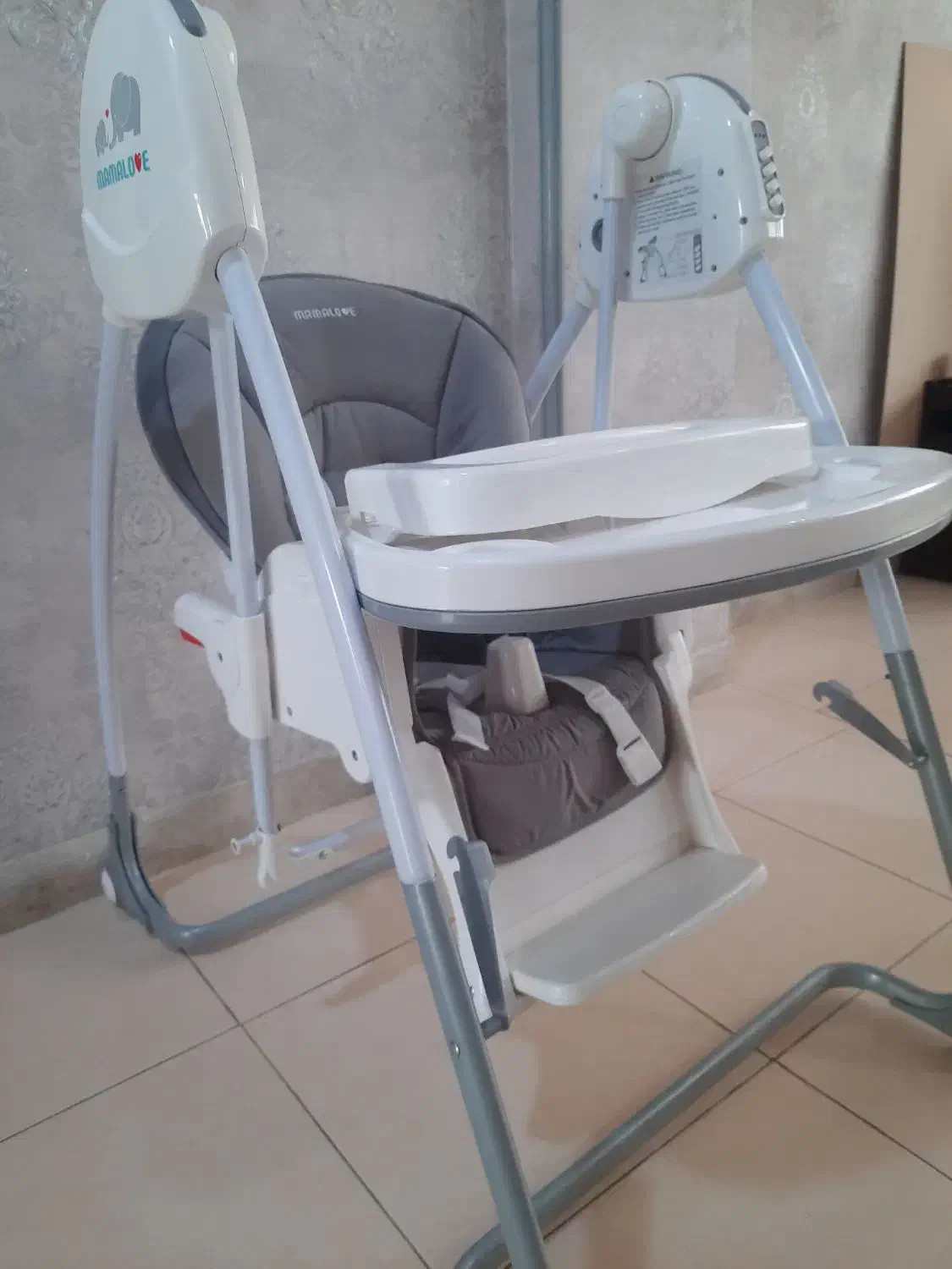 صندلی غذا و تاب برقی برند مامالاو|میز و صندلی غذاخوری|تهران, شهرک یاس|دیوار