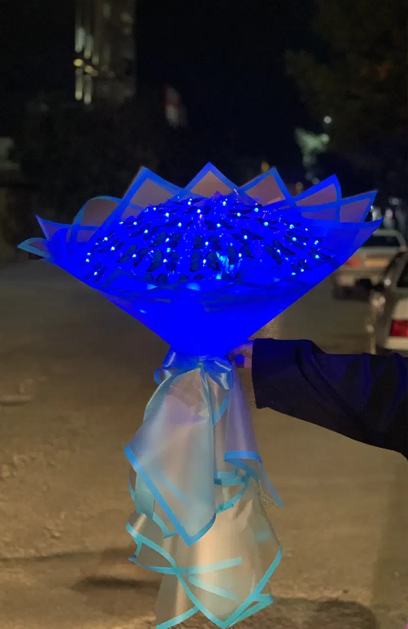 بوکت تک شاخه|گل مصنوعی|بجنورد, |دیوار