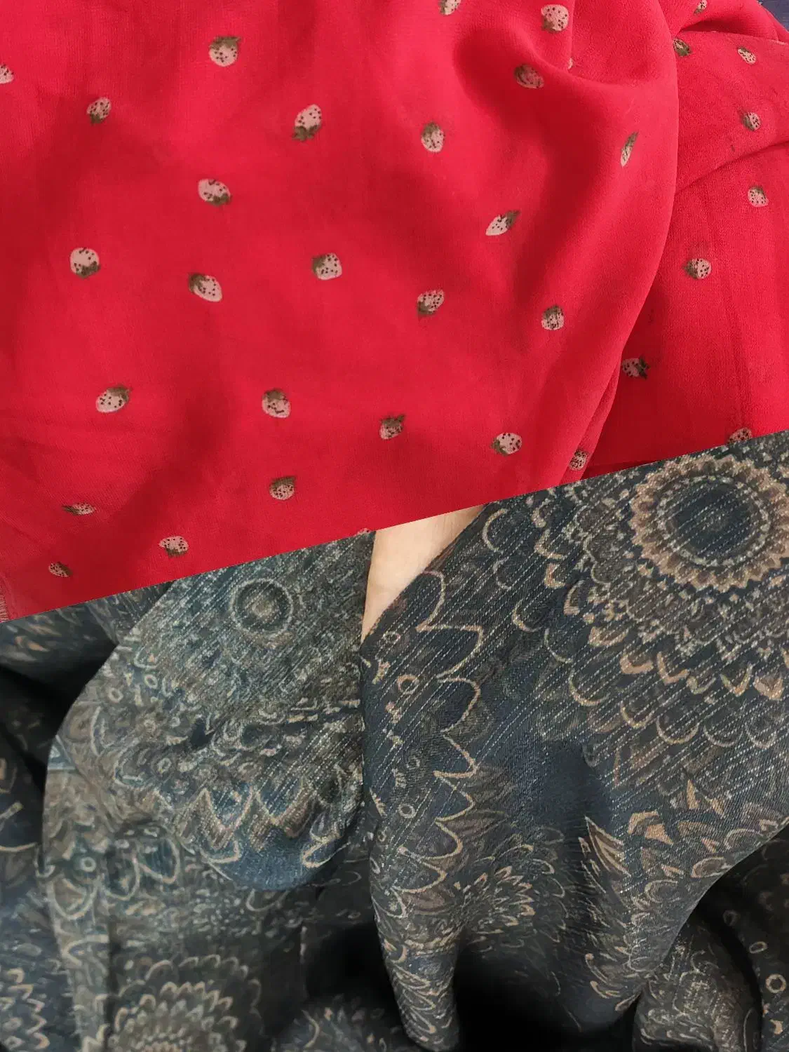 پارچه لباس حریر، پارچه چادر رنگی|لباس|قم, صفائیه|دیوار