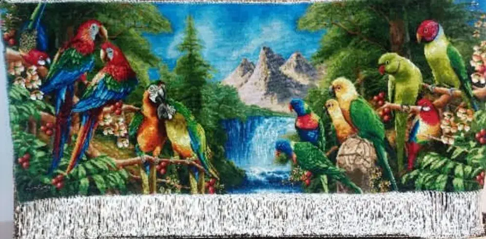 تابلوفرش دستباف و قالیچه دستباف آنتیک|تابلو فرش|تهران, مهران (سیدخندان)|دیوار