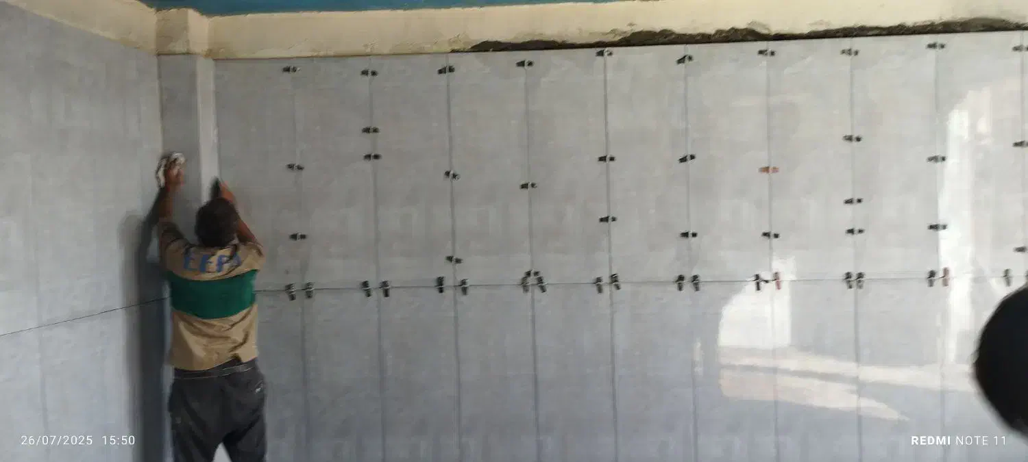 کاشیکاری وسرامیک داخلی ساختمان ونمای بیرونی|خدمات پیشه و مهارت|اردکان, |دیوار