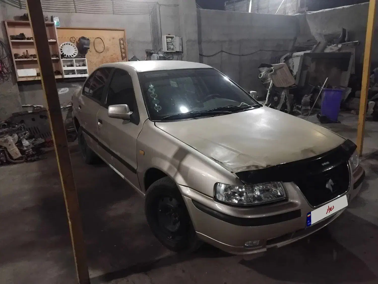 سمند ۸۳ بژ ب شرط|خودرو سواری و وانت|بندر کنگان, |دیوار