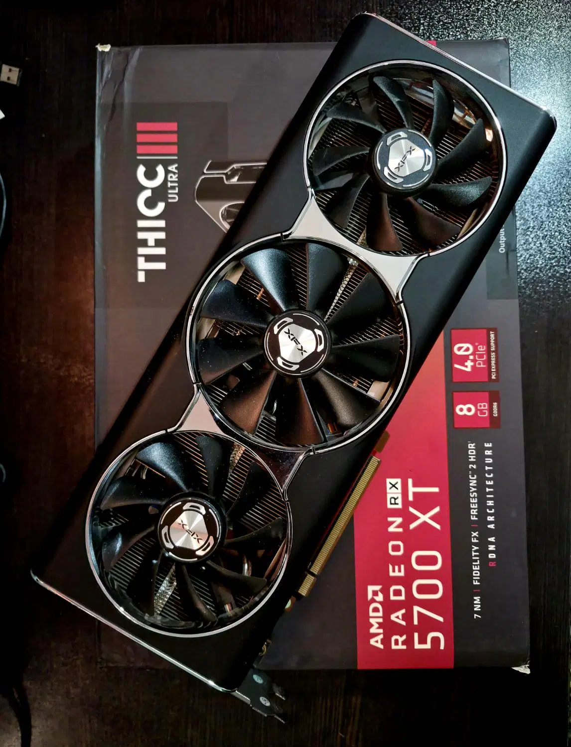 XFX 5700XT THIC III|قطعات و لوازم جانبی رایانه|اسلام‌شهر, شاطره|دیوار