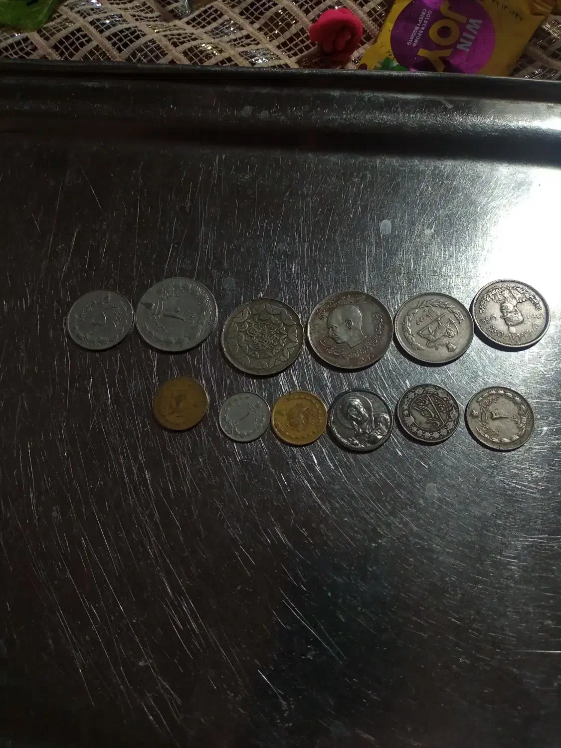 سکه های قدیمی|کلکسیون سکه، تمبر، اسکناس|سنگر, |دیوار