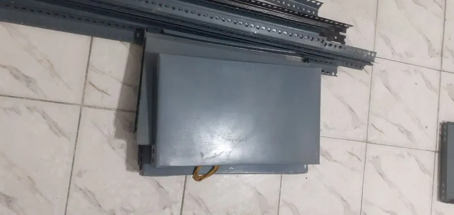 قفسه فلزی|کتابخانه، شلف، قفسه‌های دیواری|شریف‌آباد, |دیوار