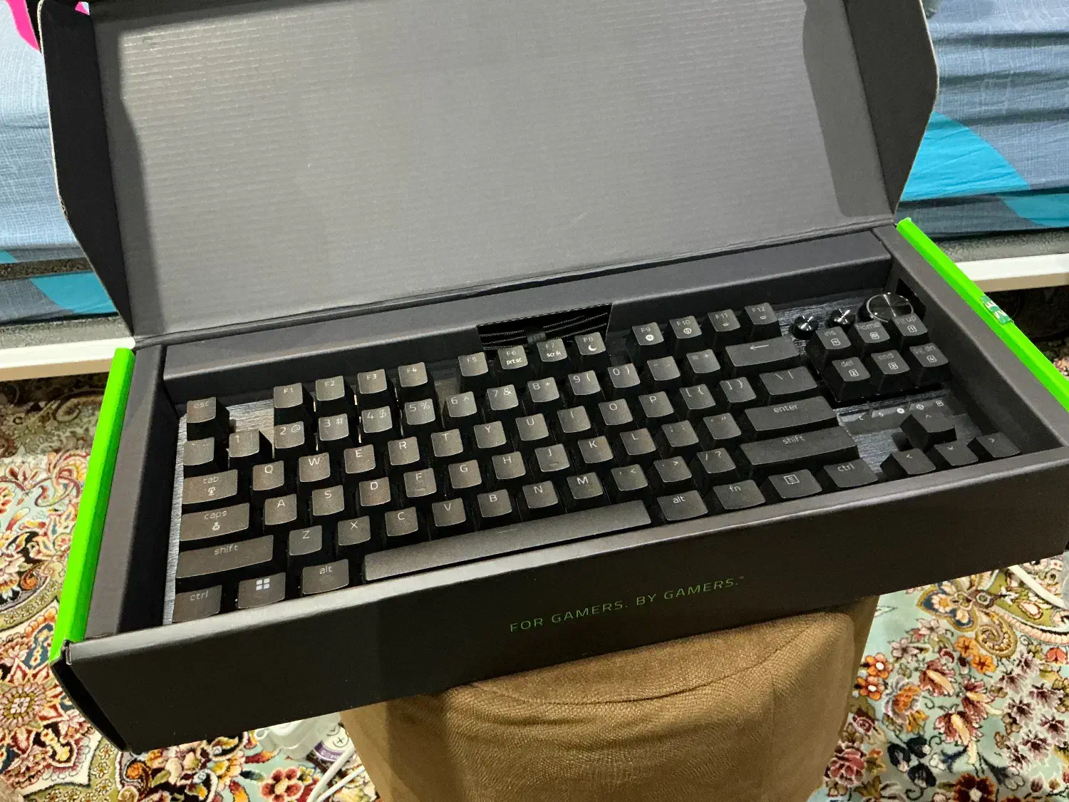 کیبورد razer huntsman V3 PRO tenkeyless|قطعات و لوازم جانبی رایانه|تهران, ولنجک|دیوار