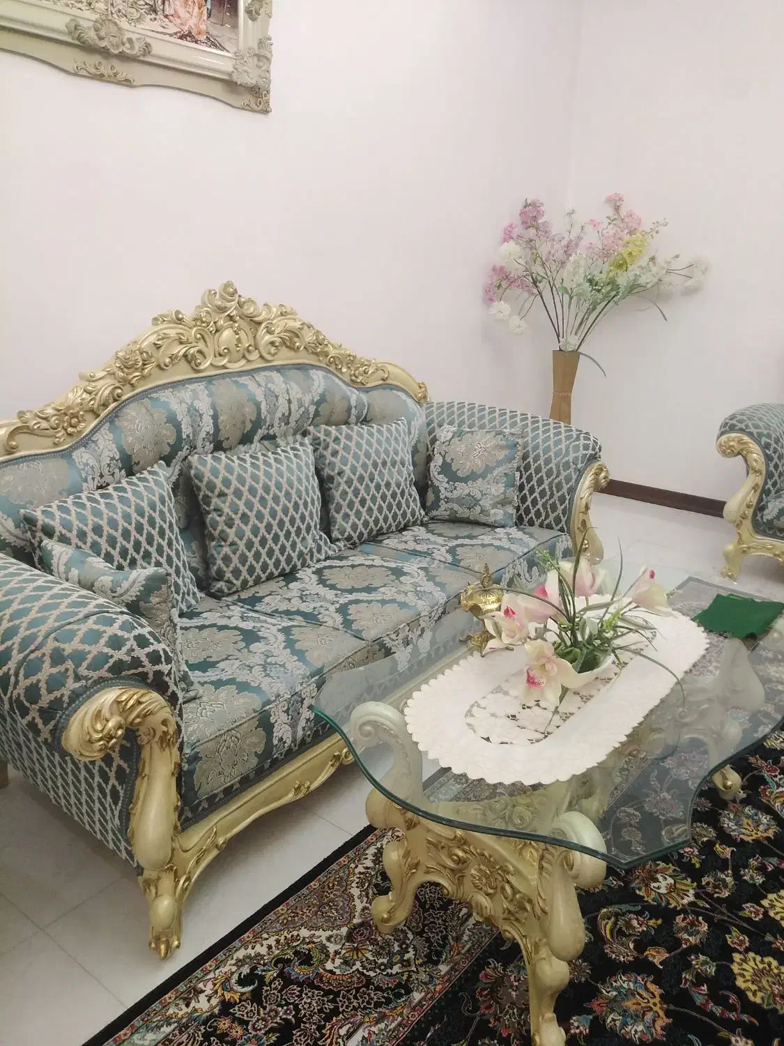 مبل استیل سلطنتی|مبلمان خانگی و میز عسلی|مشکین‌دشت, |دیوار