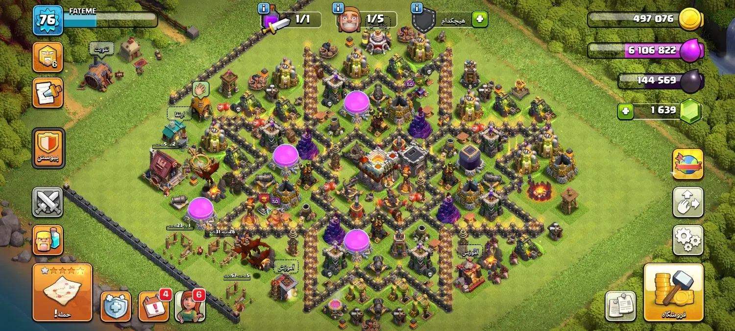 اکانت کلش تان 11|کنسول، بازی ویدئویی و آنلاین|رشت, کوی قدس|دیوار