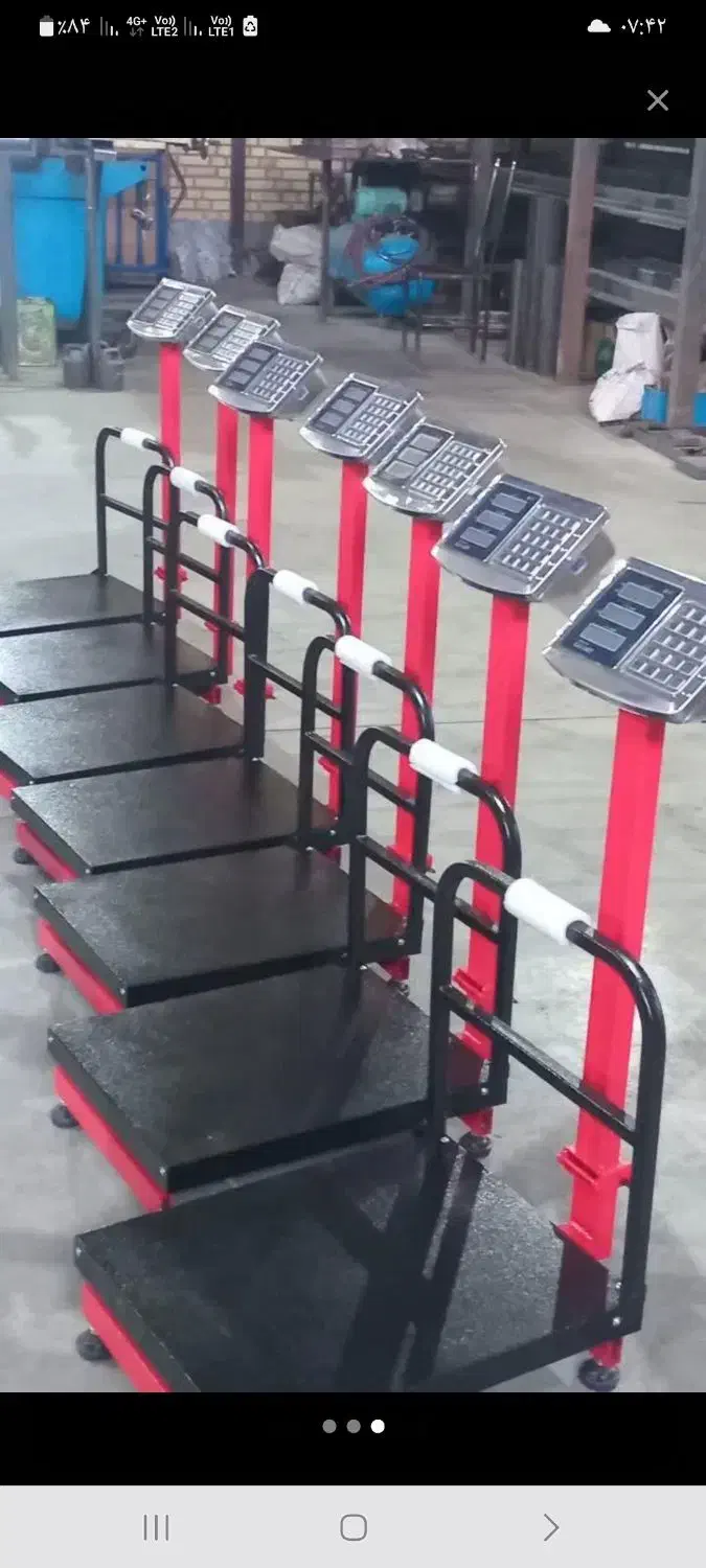 ترازو همه رقم ۳۵۰ کیلویی استیل تاشو محکم|ابزارآلات|سیرجان, |دیوار