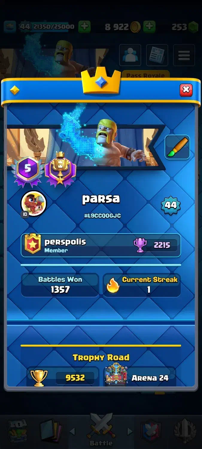 فروش دو اکانت کلش آف کلنز + کلش رویال قیمت توافقی|کنسول، بازی ویدئویی و آنلاین|رباط‌کریم, رباط‌کریم|دیوار