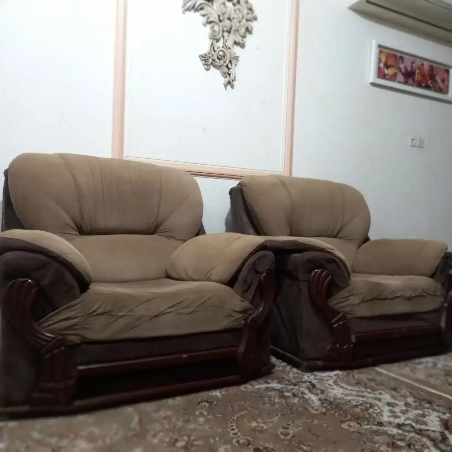 مبل ۷ نفره خارجی با میز و عسلی|مبلمان خانگی و میز عسلی|اهواز, فاز ۱ پادادشهر|دیوار