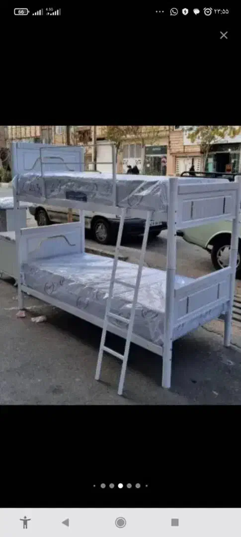 تختخواب ۲ دو طبقه ۳طبقه.     اسپرت|تخت و سرویس خواب|قم, شاه ابراهیم|دیوار