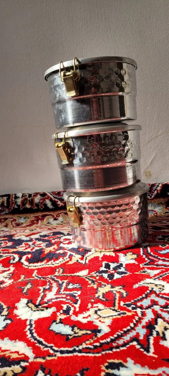 قابلمه دوطبقه روحی هم قابلمه همم ظرف غذا|ظروف پخت‌وپز|آمل, |دیوار