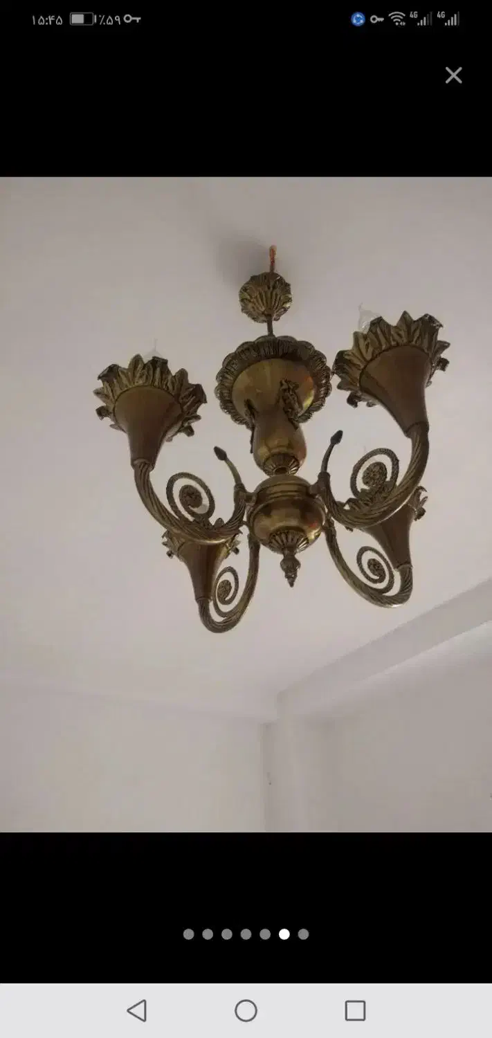 لوستر|لوستر و چراغ آویز|گرگان, |دیوار