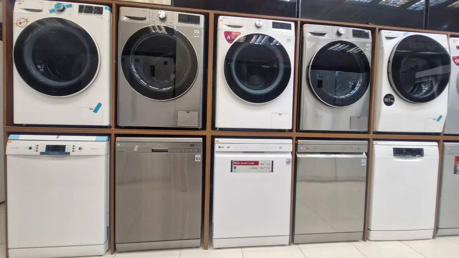 لباسشویی LG اصلی 1400دور باگارانتی ۱۸ ماه|ماشین لباسشویی و خشک‌کن لباس|تهران, دبستان|دیوار
