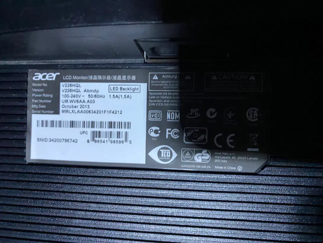 مانیتور ۲۲ اینچ|قطعات و لوازم جانبی رایانه|خرمآباد, |دیوار