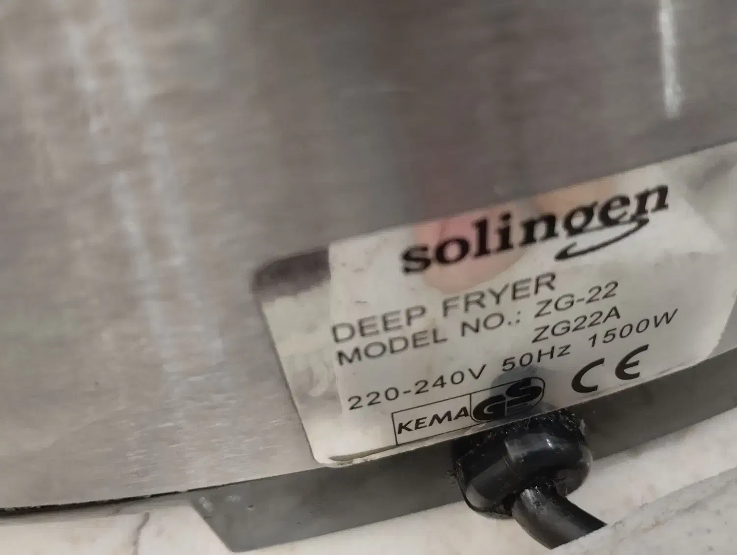 سرخ کن زولینگن آلمانی اصل و گوشت کوب برقی گاسونیک|اجاق گاز و لوازم برقی پختوپز|تهران, تهرانپارس غربی|دیوار