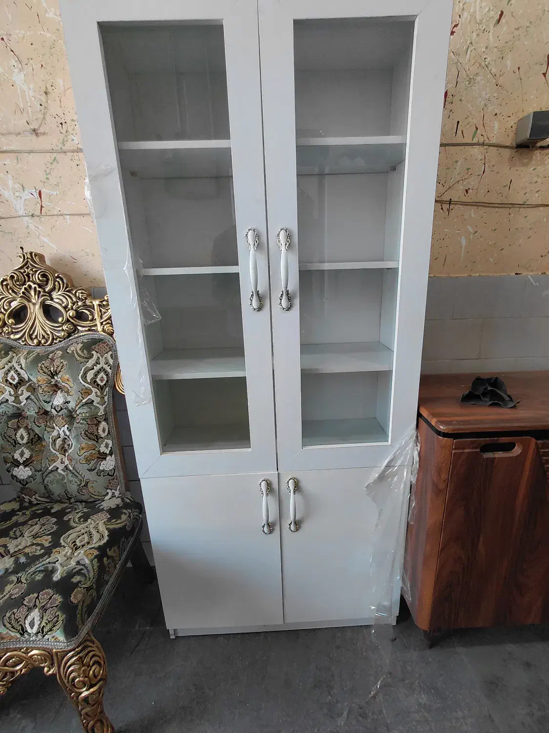 کمد لباس سفید|جاکفشی، کمد، دراور|کاشمر, |دیوار