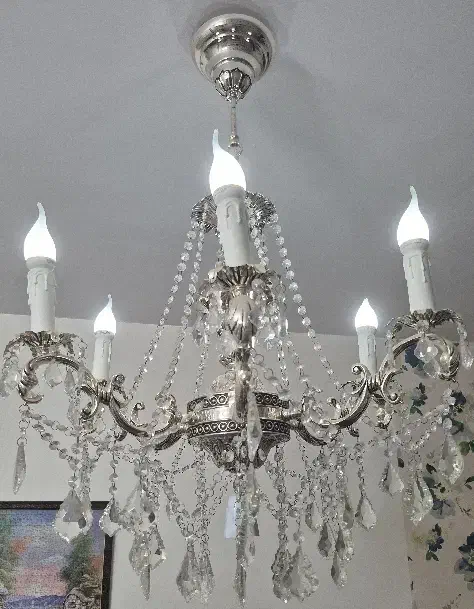 لوستر|لوستر و چراغ آویز|بیرجند, |دیوار