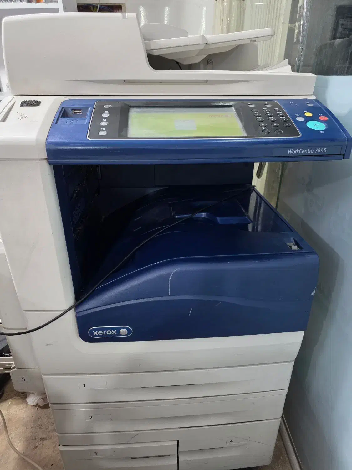 دستگاه زیراکس رنگی 7845|پرینتر، اسکنر، کپی، فکس|قنوات, |دیوار