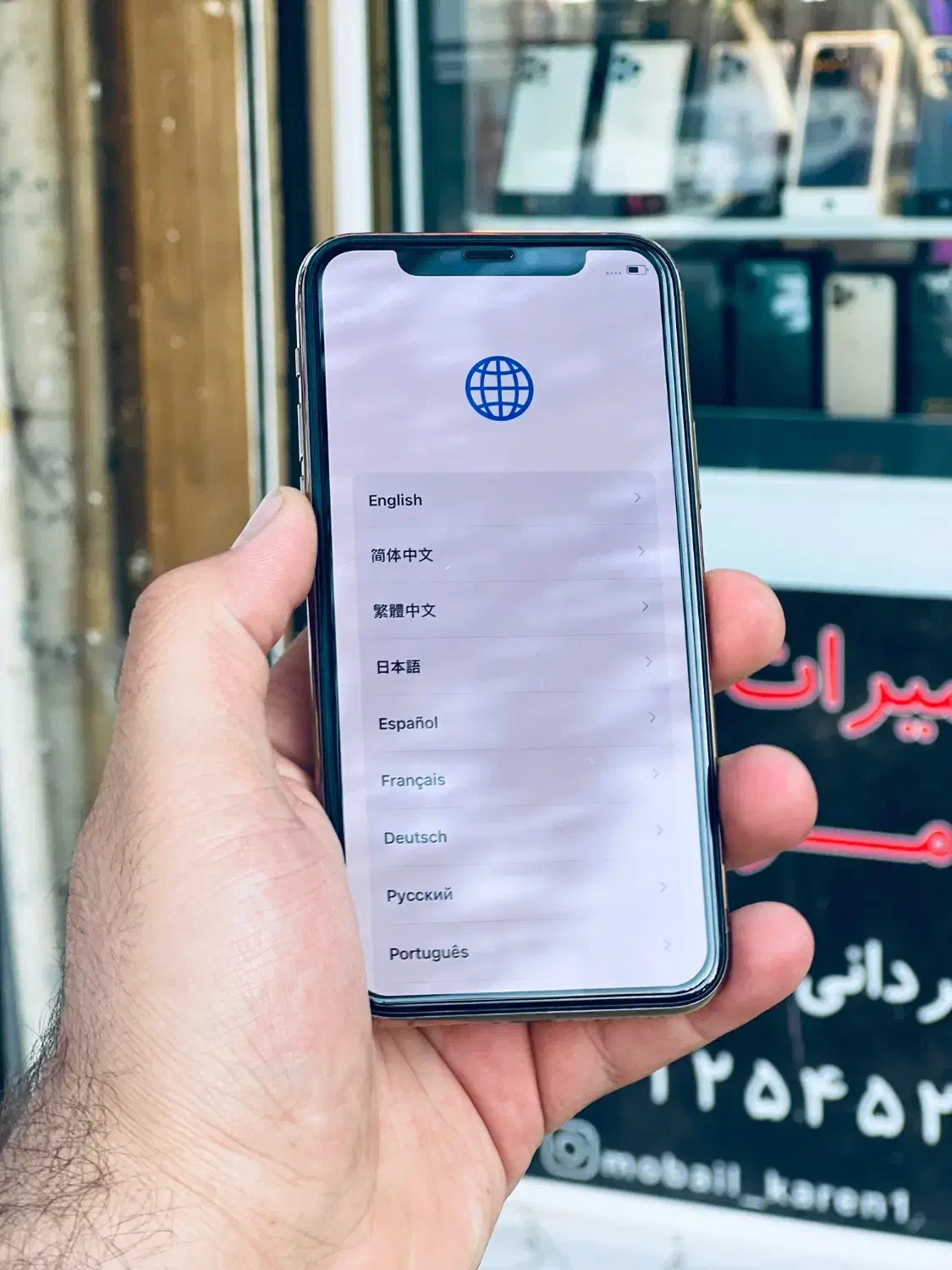 یازده پرو طلایی بسیار سالم باطری100|موبایل|ملایر, |دیوار